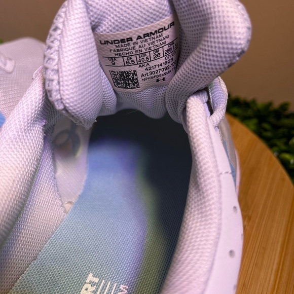 🔥 UNDER ARMOUR CHARGED ASSERT 10 UA PNTSP GREY 3027092-100 SHOES WOMENS SIZE 9 - Picture 9 of 9